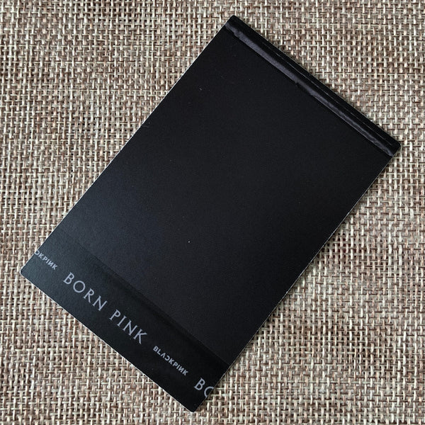 BLACKPINK ROSE #2 [Born Pink] Official Instant Film Photocard, Black Ver. / Gift
