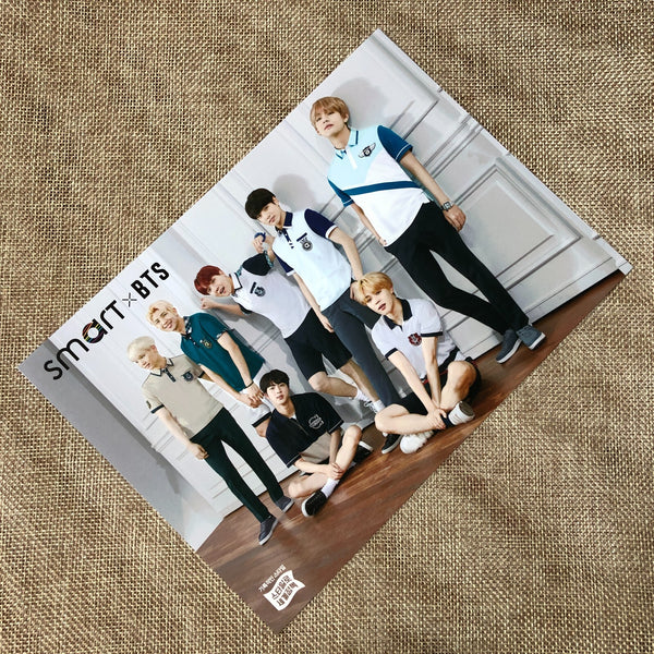 BTS GROUP #11 [BTS X Smart Uniform Promotional] Official Photo / New, Rare /+G