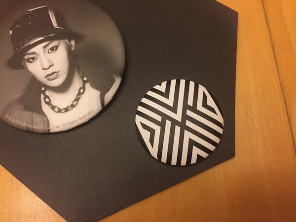 EXO XIUMIN [ Overdose ] Official Button Set (2 Buttons), SM XIU MIN / New / Gift