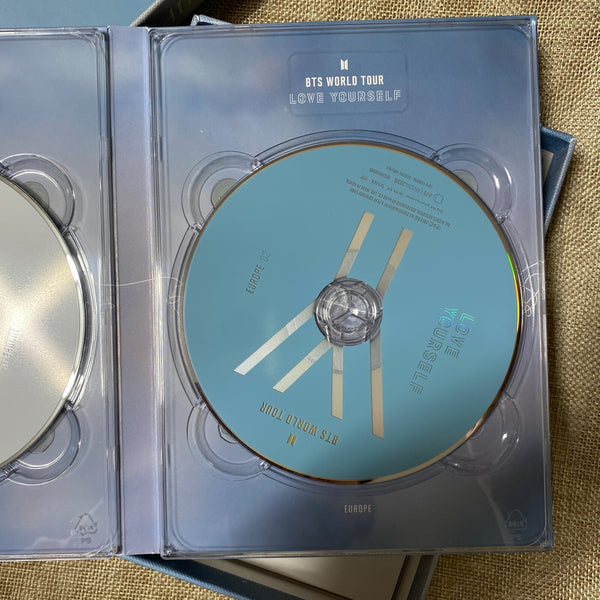 BTS [Love Yourself Europe] Official DVD / Photobook + 2 DVD, No PC / New / Gift