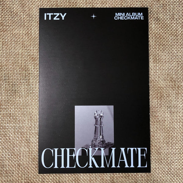 ITZY YEJI #2 [ CHECKMATE ] Official Postcard Photocard / New / Gift