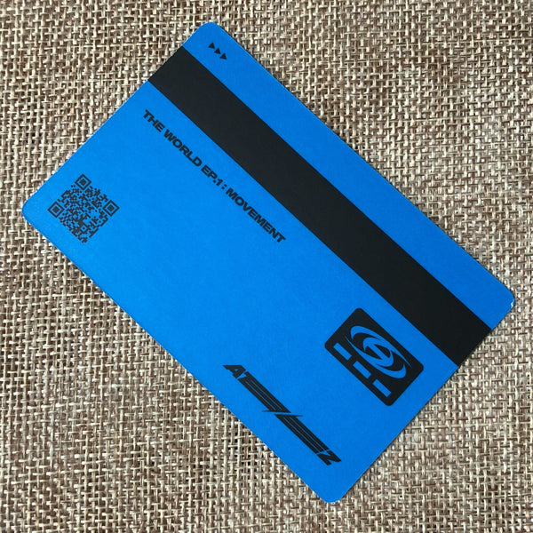 ATEEZ SAN [THE WORLD EP.1 : MOVEMENT] Official ID Card Photocard, A Ver. / Gift