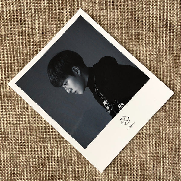 EXO SUHO [ EX'ACT ] Official Polaroid Photocard Set of 2 / Postcard / New / Gift