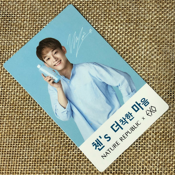 EXO CHEN #2 [ Nature Republic ] Official Limited Photocard / New, Rare / Gift