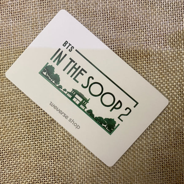 BTS JIMIN [ IN THE SOOP Early Bird ] Official Photocard / New, Rare / Gift