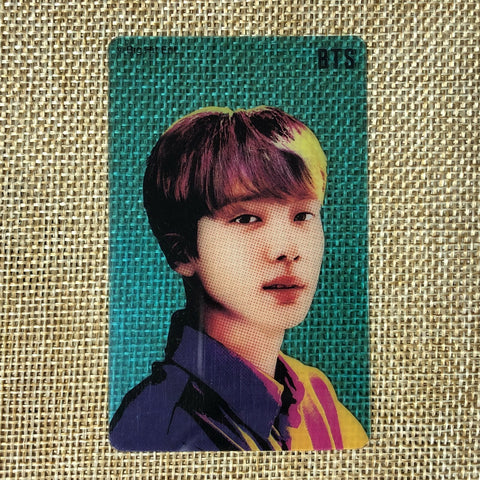 BTS JIN #2 [ MTPR Lens ] Official Transparent Photocard / New, Rare / Gift