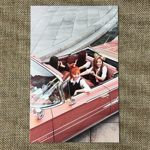 BLACKPINK GROUP #6 [Pop-Up Store As If It's Your Last] Official Postcard / Gift