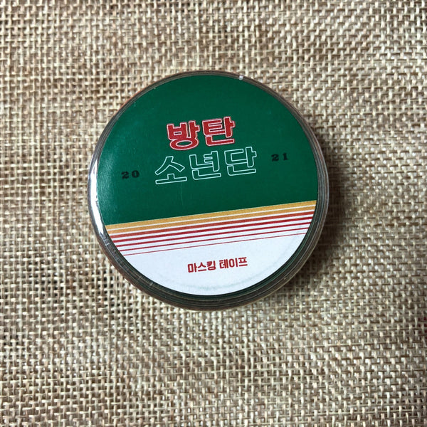 BTS GROUP [ 2021 Season's Greetings ] Official Masking Tape Only / New / Gift