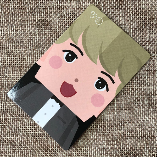 EXO BAEKHYUN [ Growl Paper Toy ] Official Photocard / New, Rare / Gift
