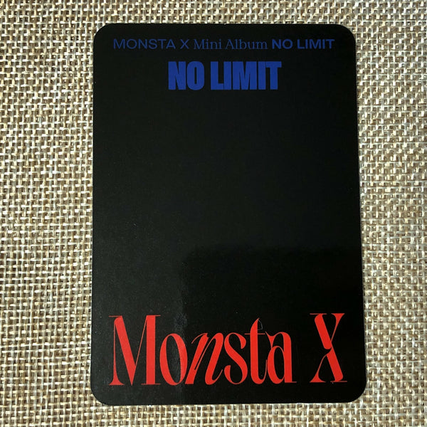 MONSTA X KIHYUN HYUNGWON [No Limit] Official Photocard, Mini Album / New / Gift