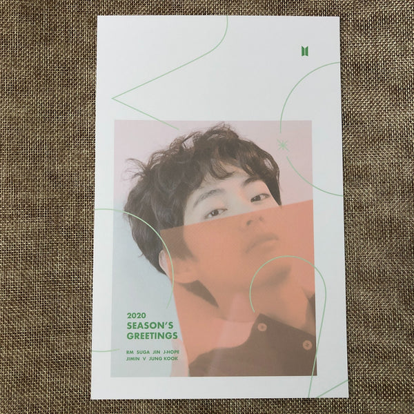 BTS V [ 2020 Season's Greetings ] Official Limited Mini Poster / New / Gift