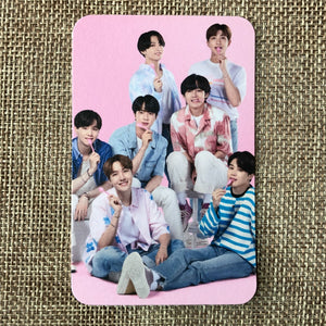 BTS GROUP [ BASKIN ROBBINS Ice Cream Spoon ] Official Photocard / New, Rare /GFT