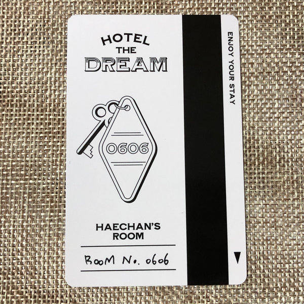 NCT DREAM HAECHAN [2022 Season's Greetings] Official Hotel Key Photocard / Gift