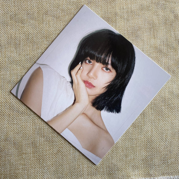 BLACKPINK LISA [THE ALBUM] Official Square Photocard Postcard, 15cm / New / Gift