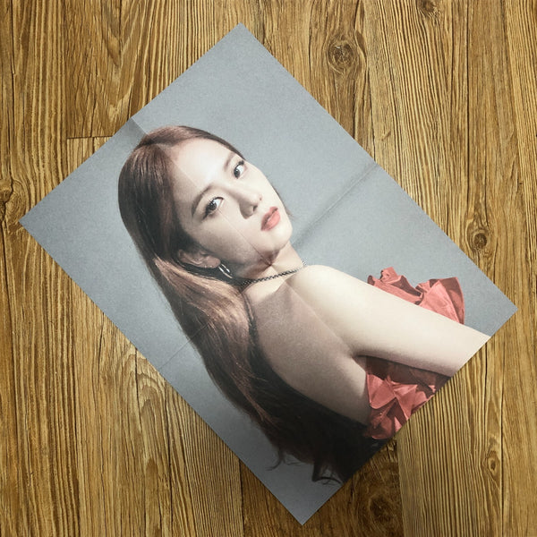 BLACKPINK JISOO [ Kill This Love ] Official Folded Poster / New / Gift