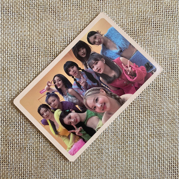 TWICE GROUP [ Between 1&2 12 POB Preorder Official Photocard ] Archive N /+G