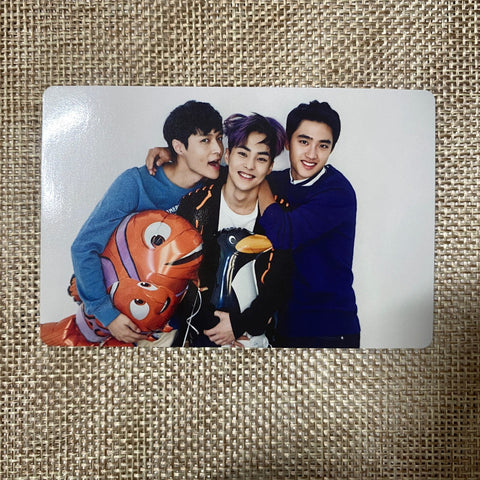 EXO GROUP #2 [2016 Season's Greetings] Official Limited Photocard / New, Rare