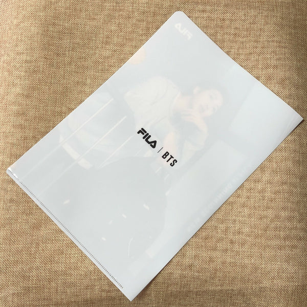 BTS RM [ FILA PROJECT 7 ] Official Clear File Holder / New / Gift