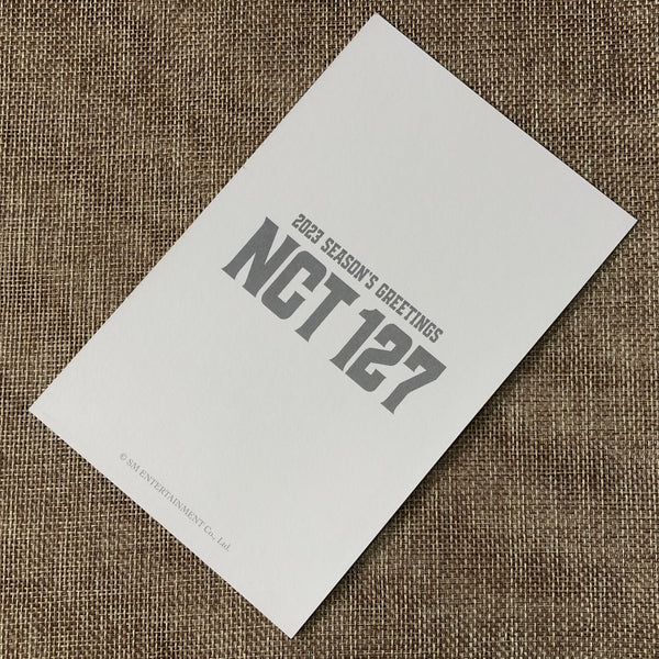 NCT 127 JOHNNY [ 2023 Season's Greetings ] Official Postcard / New / Gift