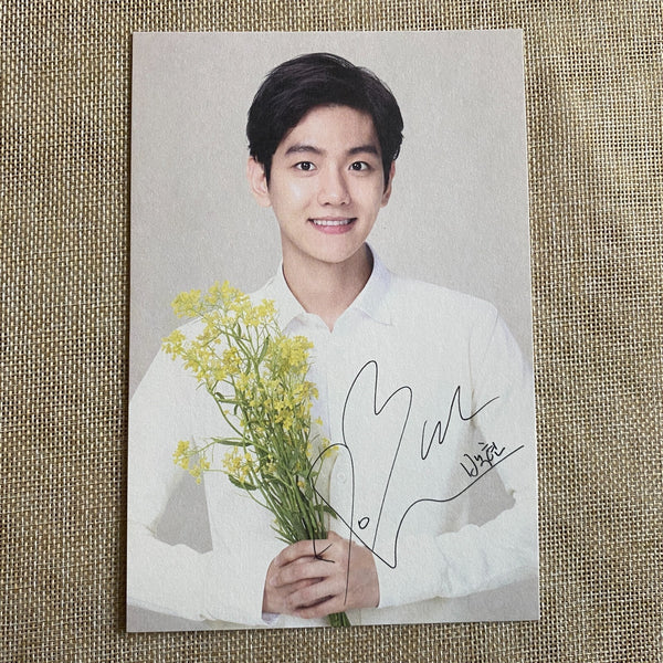 EXO BAEKHYUN [Nature Republic] Official Limited Postcard Photocard / New, Rare