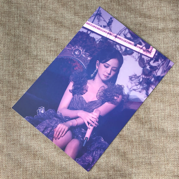 BLACKPINK JISOO #1 [ THE SHOW DVD ] Official Postcard Poster / New / Gift