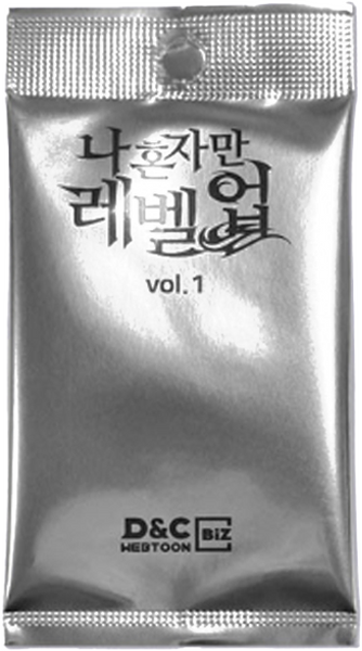 Solo Leveling / Official Korean Webtoon Trading Cards, SL Vol.1 Pack (3 Random)