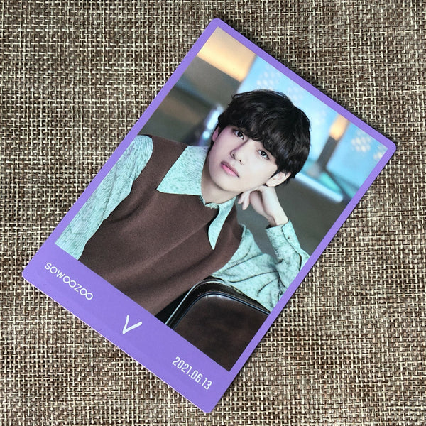 BTS V TAEHYUNG 1/8 [ 2021 Muster SOWOOZOO ] Official Mini Photocard / New / Gift