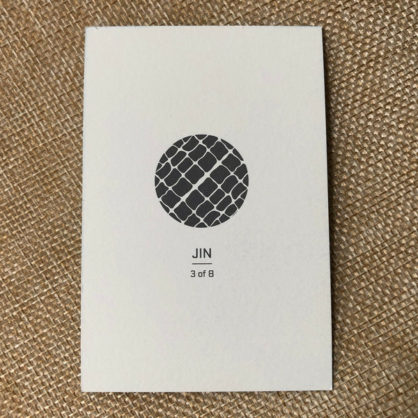 BTS JIN 3/8 [ Wings Tour Japan Concert ] Official Mini Photocard / New / Gift