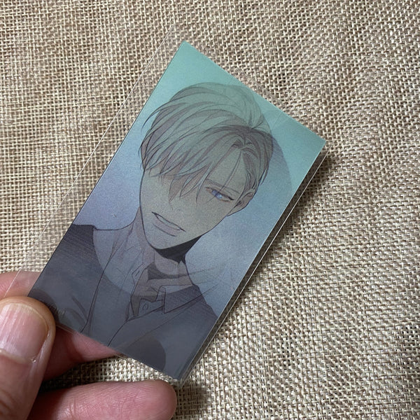 At the End of the Road / Korean Webtoon BL Official Lenticular Photocard / Gift