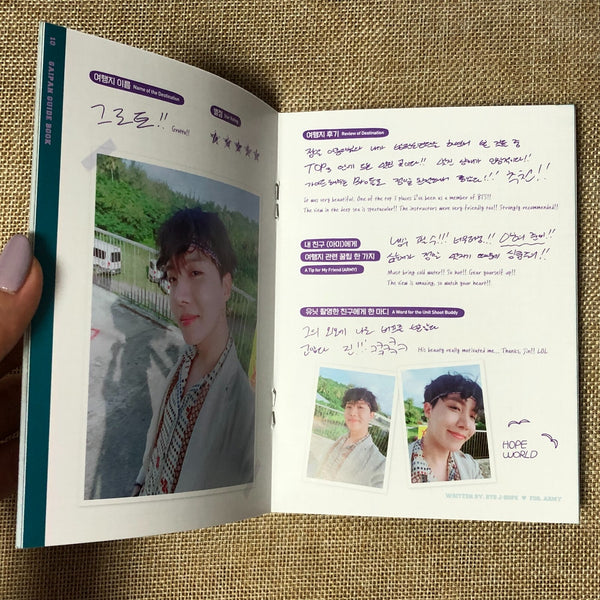 BTS J-HOPE [2018 Summer Package Saipan Selfie Book] Official Photobook / Gift
