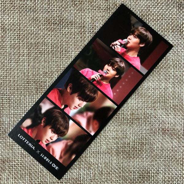 WANNA ONE PARK JIHOON [ LOTTERIA ] Official 4 Cut Photo Photocard / New / Gift