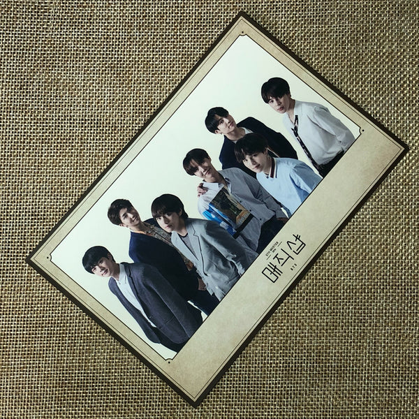 BTS GROUP [5th Muster Magic Shop] Official Postcard Photocard, LG Ver / Gift