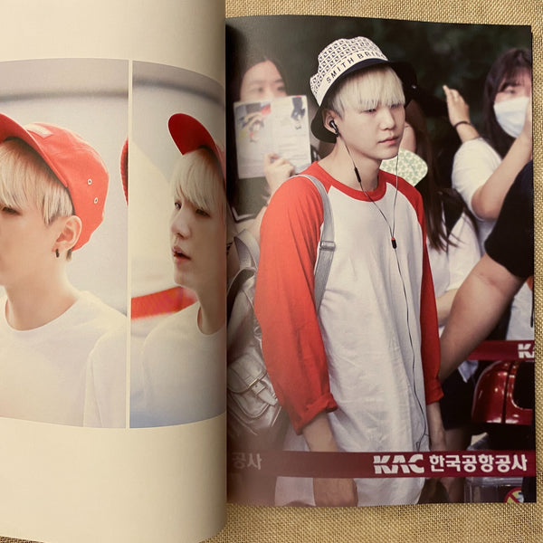 BTS SUGA [LOVE ATTACK Exhibition] Photobook SUGAFLOW, 144 pg 21x29 cm / Gift