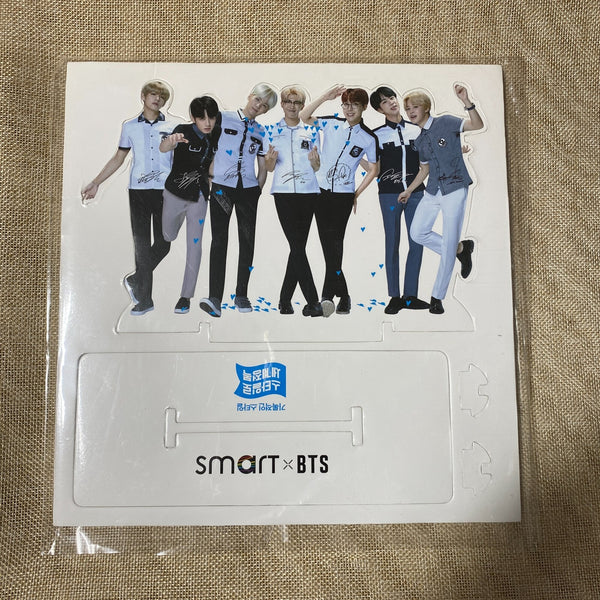 BTS All Member [ SMART x BTS ] Official Paper Stand, 24x25cm / New, Rare / Gift