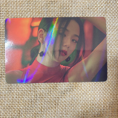 BLACKPINK JISOO #1 [ME Flower] Official Photocard, Weverse Shop / New, Rare /+G