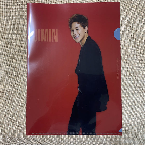 BTS [2014 Live Trilogy The Red Bullet] Official Clear File Set / New, Rare /+G