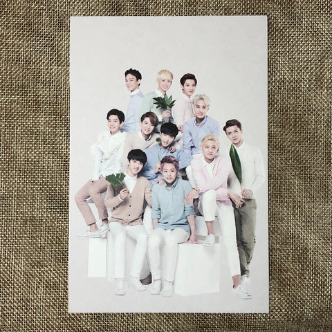 EXO GROUP [ Nature Republic ] Official Limited Postcard, EXO-K / New / Gift
