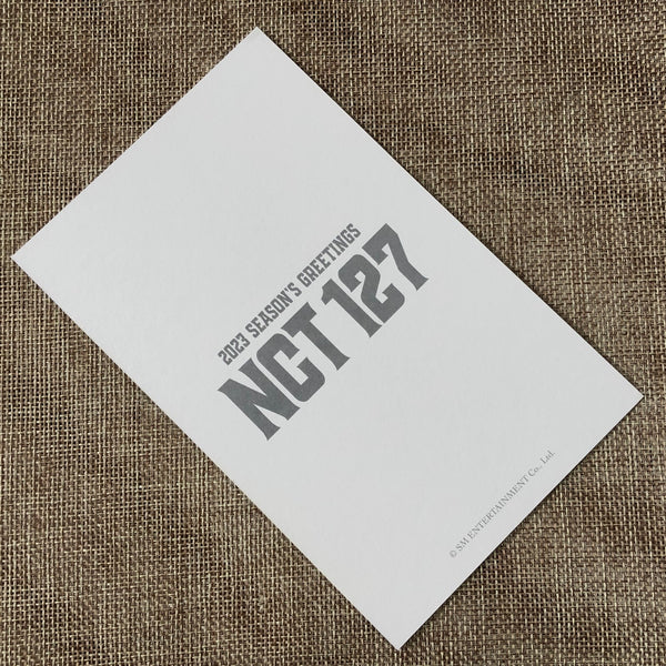 NCT 127 DOYOUNG JAEHYUN [2023 Season's Greetings] Official Postcard / New / Gift