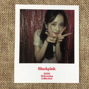 BLACKPINK JISOO [2020 Welcoming Collection] Official Polaroid Photocard / Gift
