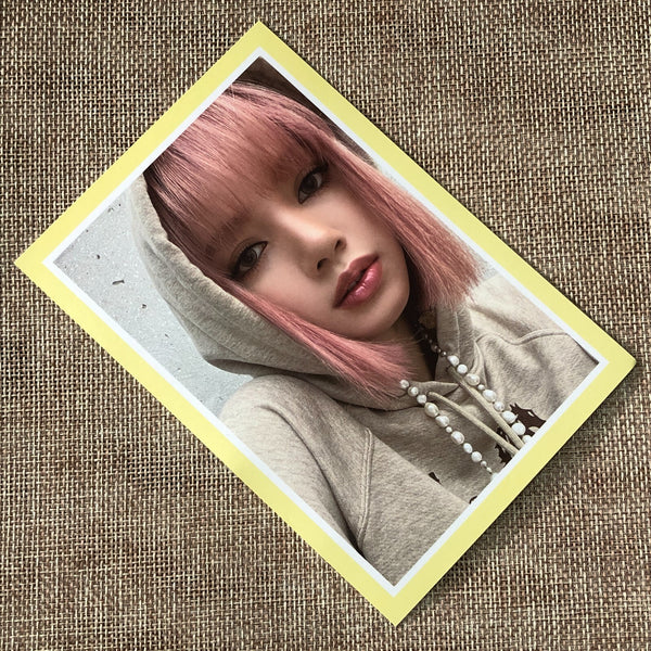 BLACKPINK LISA [Global Official Fanclub BLINK Early Bird] Postcard / New / Gift