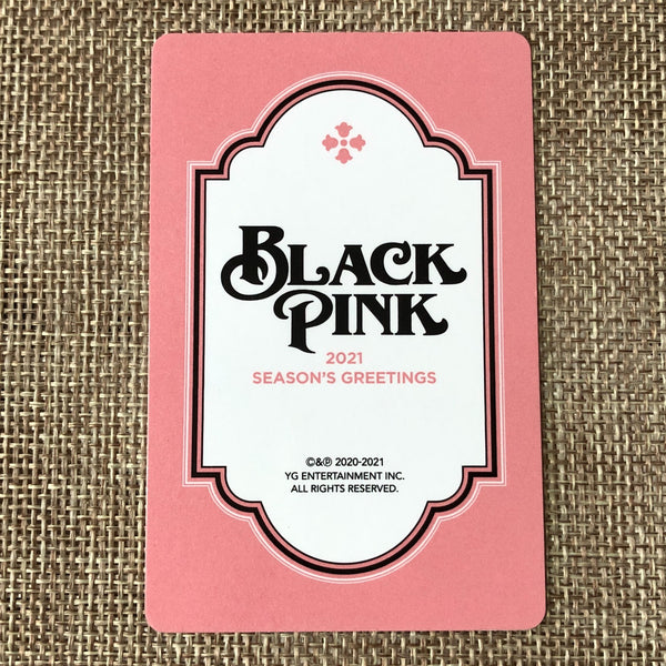 BLACKPINK LISA #3 [ 2021 Season's Greetings ] Official Photocard / New / Gift