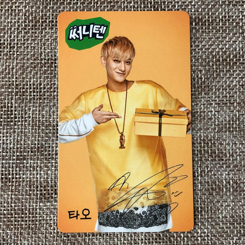 EXO TAO #2 [ SUNNY TEN SUNNY 10 ] Official Photocard, EXO-K / New / Gift