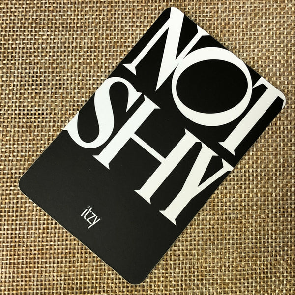 ITZY YEJI YUNA [ NOT SHY ] Official Photocard, 3rd Mini Album / New / Gift