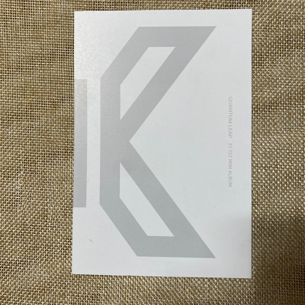 X1 #2 [QUANTUM LEAP] All Member Signed Autographed Promo Album with Goods / Mint
