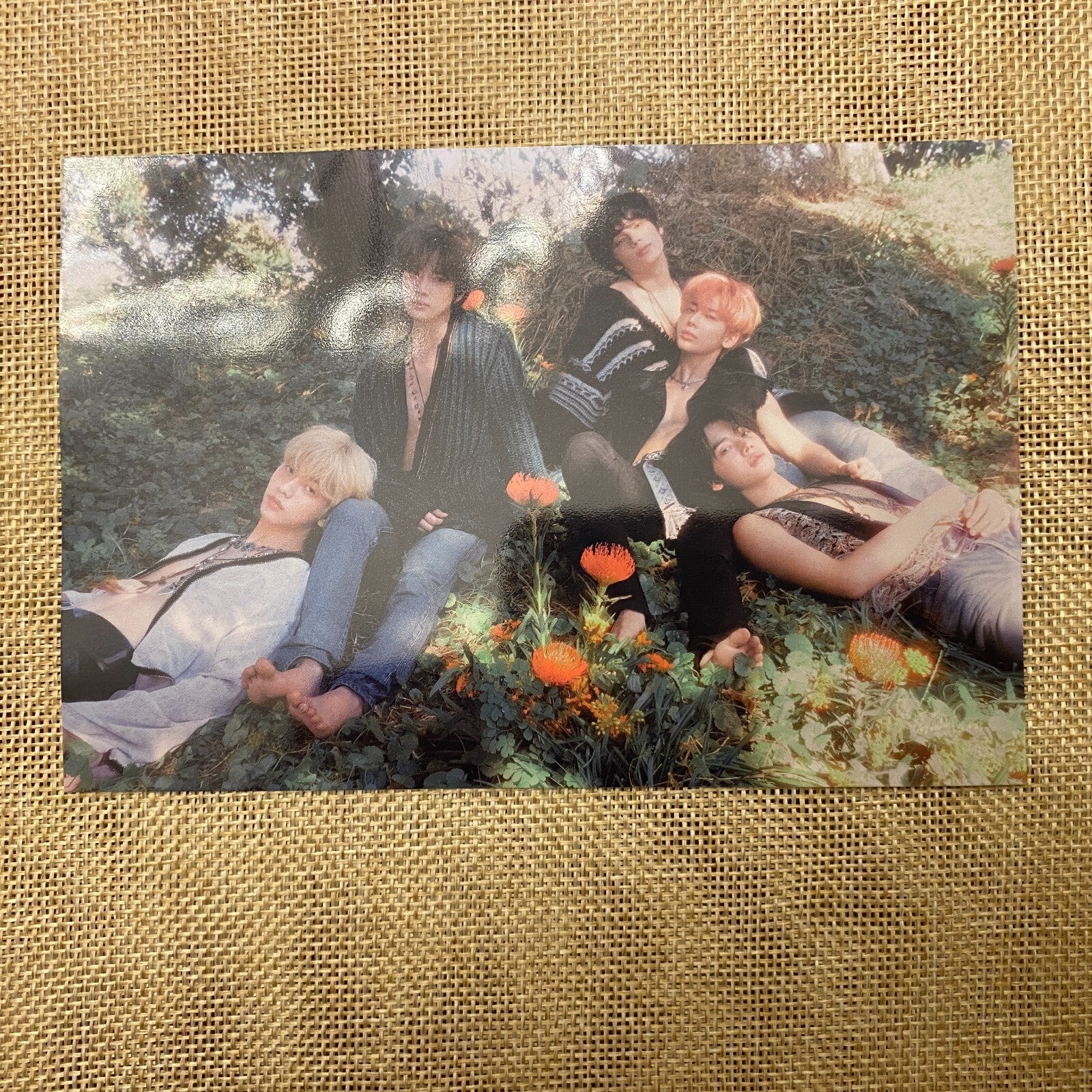 TXT GROUP [The Name Temptation] Official Photo with Frame, Weverse POB / Gift