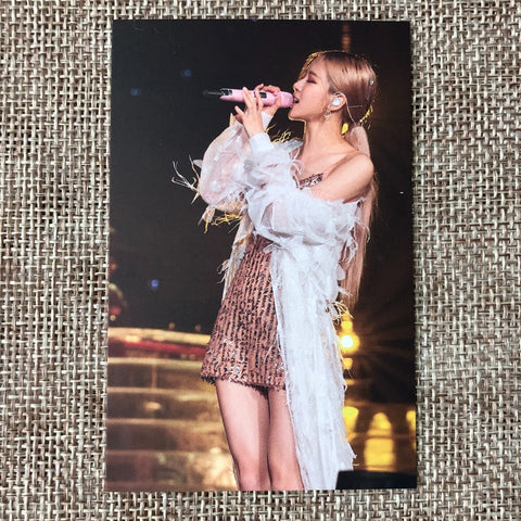 BLACKPINK ROSE #5 [2019 Concert PRIVATE STAGE Chapter 1] Official Photocard /+G