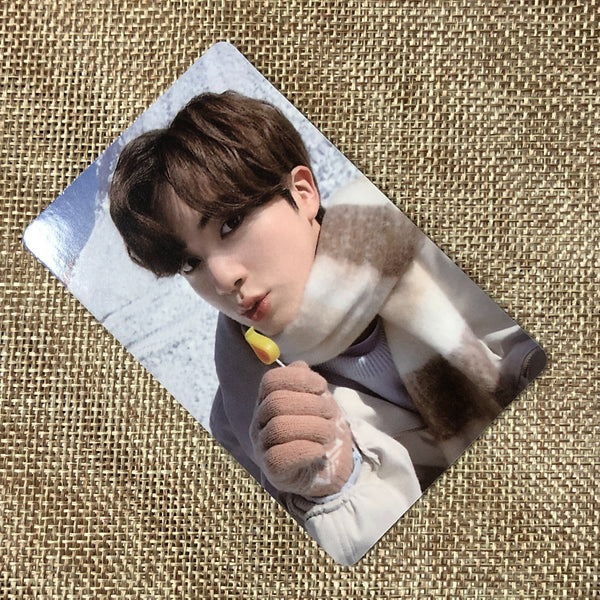 BTS JIN [ Winter Package 2021 DVD Official Live Photo ] New, Rare / +GFT