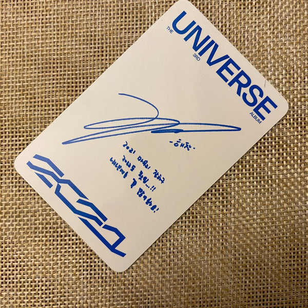 NCT HAECHAN [ UNIVERSE 2021 ] Official Photocard, Jewel Case Ver. / New / Gift