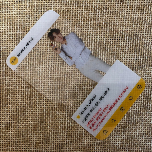 BTS J-HOPE [ Lemona Vitamins ] Official Transparent Photocard / New, Rare / Gift