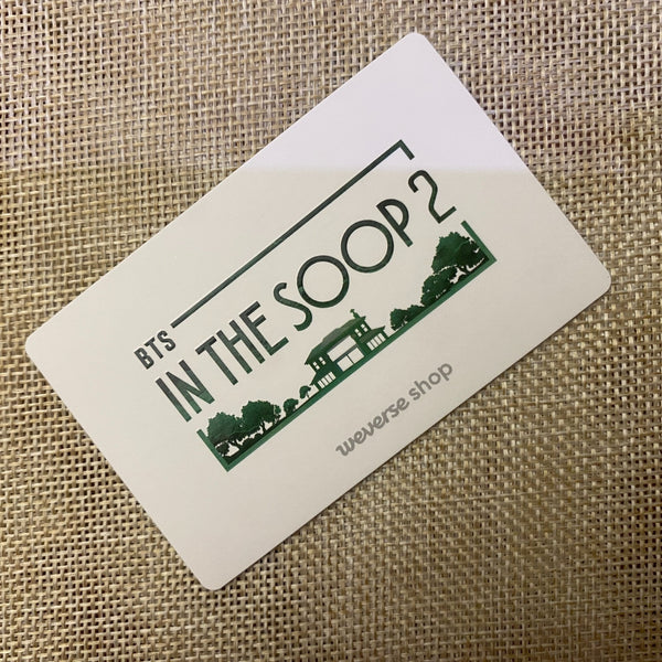 BTS JIMIN [ IN THE SOOP Early Bird ] Official Photocard / New, Rare / Gift
